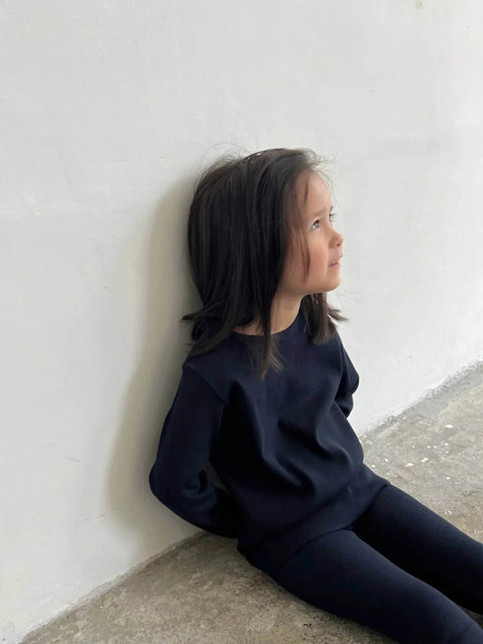 Geripptes Sweatshirt für Kinder