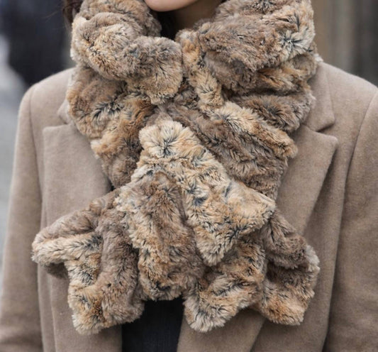 faux fur scarf