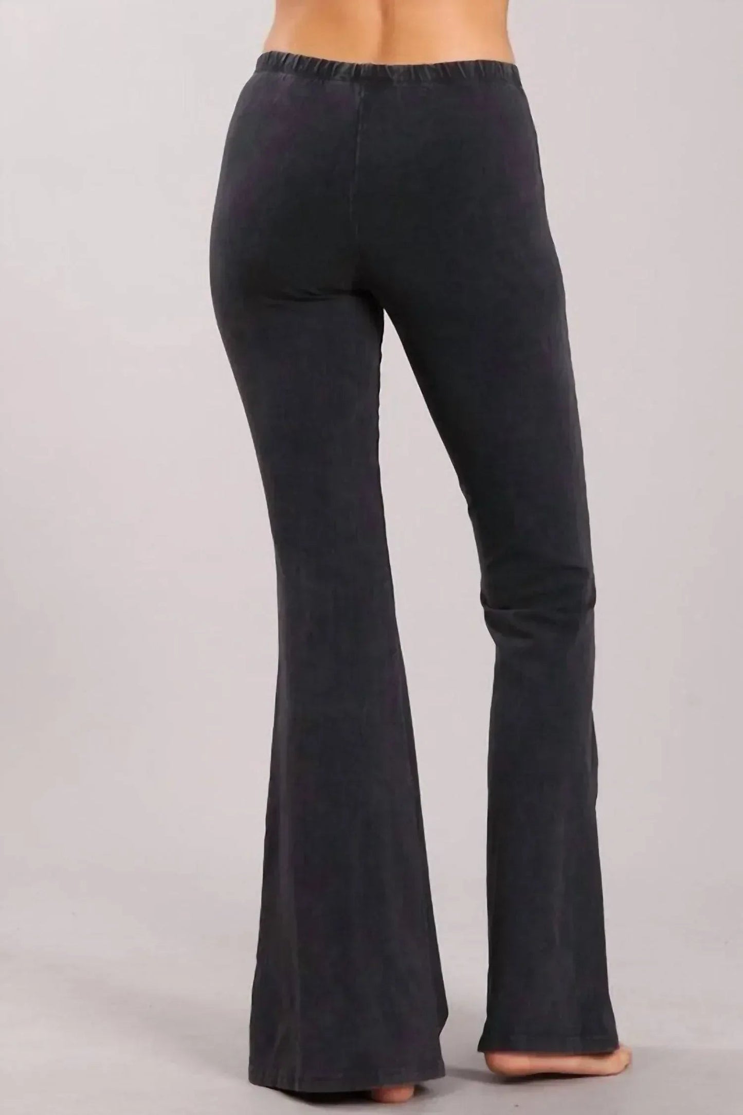 Mineral Wash Bell Bottom Soft Pant
