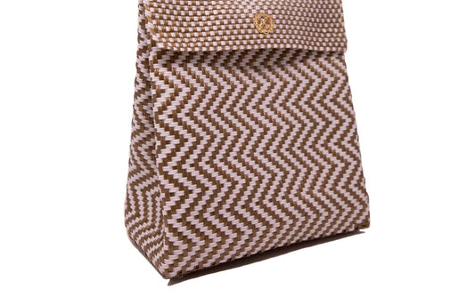 Women's Small Handmade Chevron Backpack