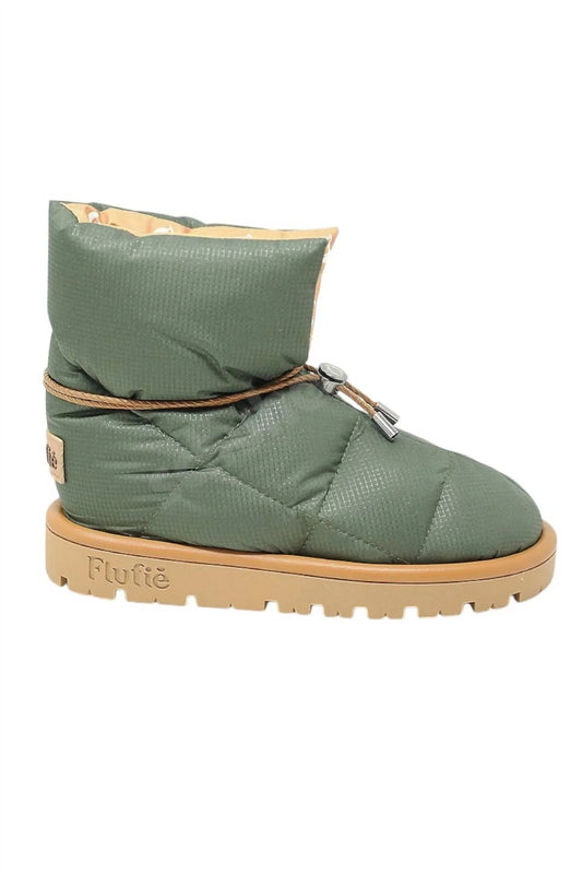 Women's Shiny Pillow Boot