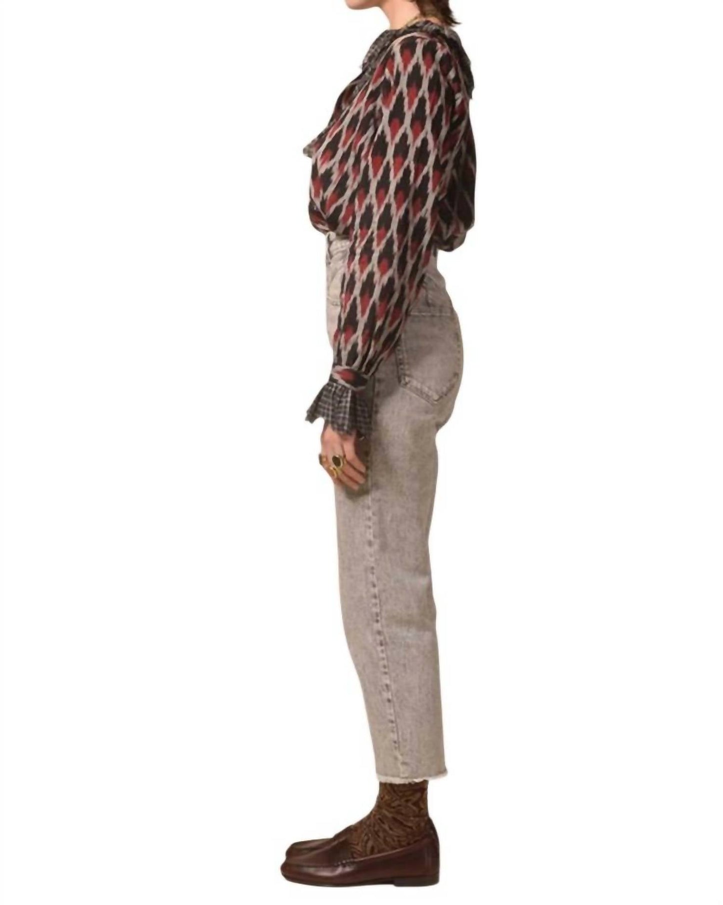 Namaste Long Sleeve Blouse