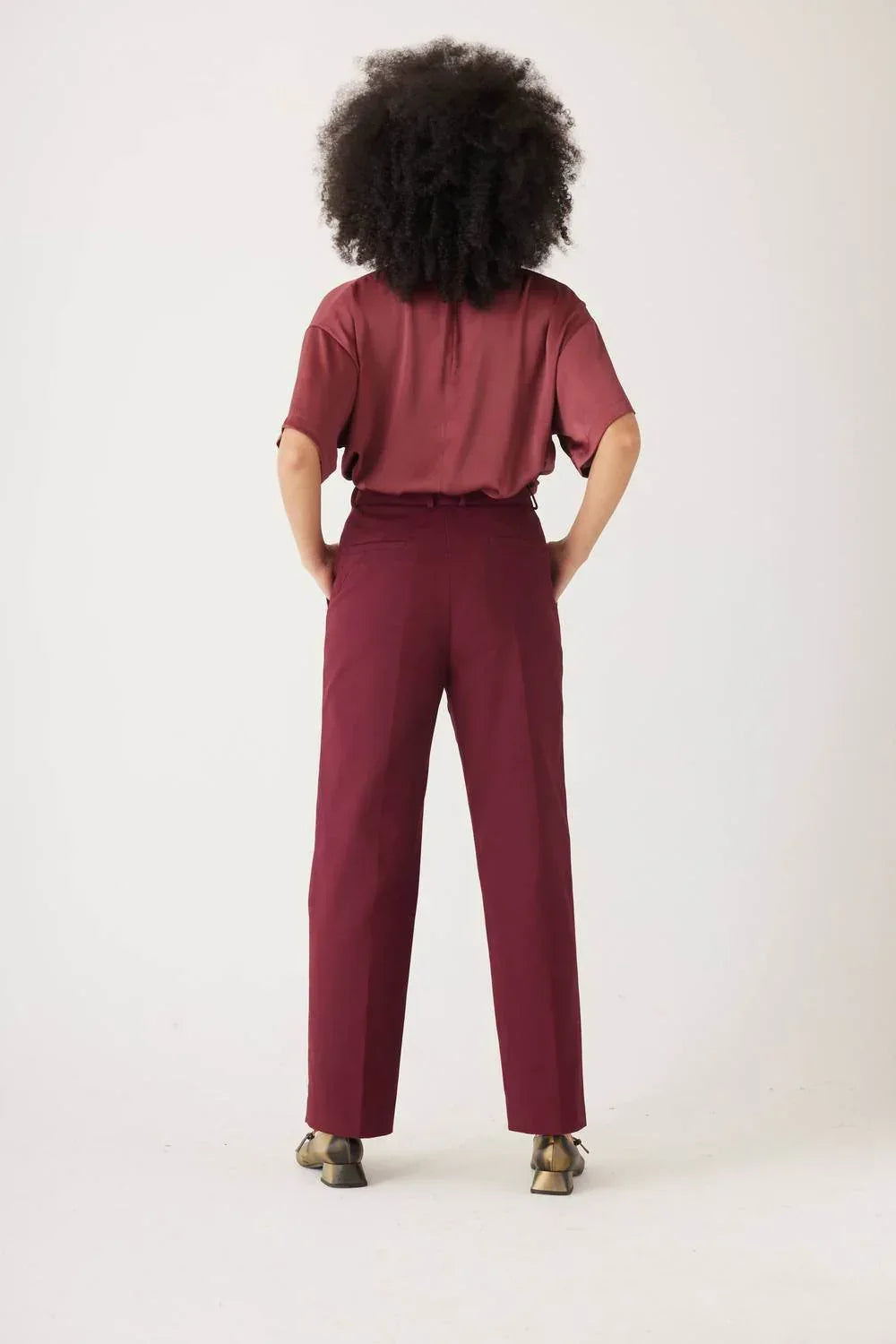Piper Cotton Twill Full Length Pants
