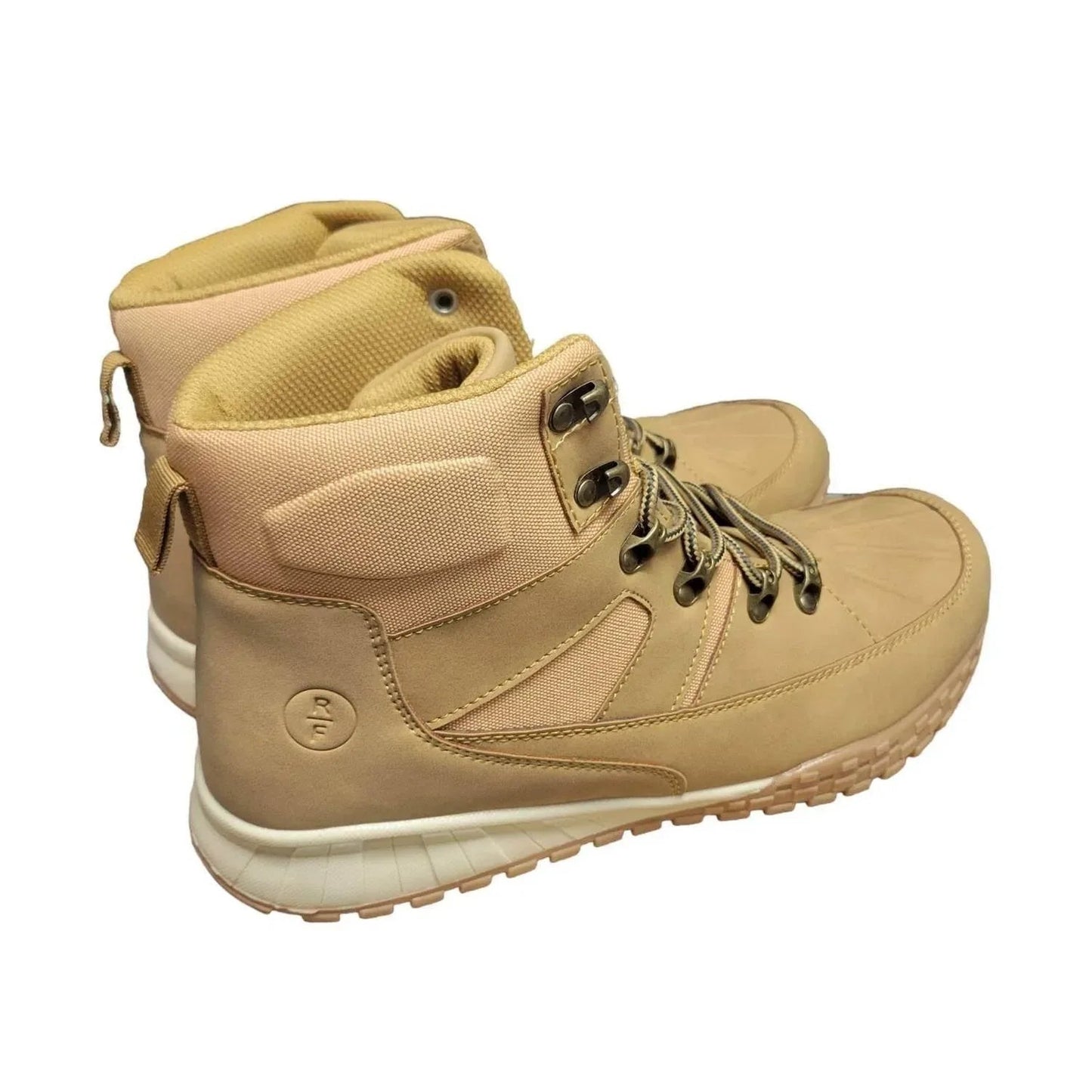 Men's Faux Leather Lace-up Boot