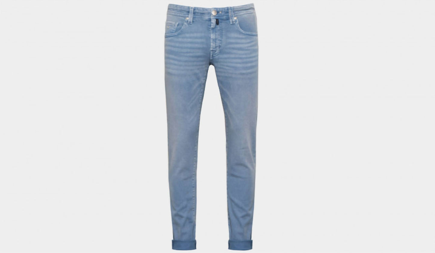 Herren-Jeans Straight Leg Michelangelo aus Stretch-Denim