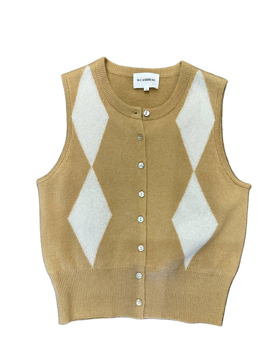 Women's Fleur Argyle Cardigan