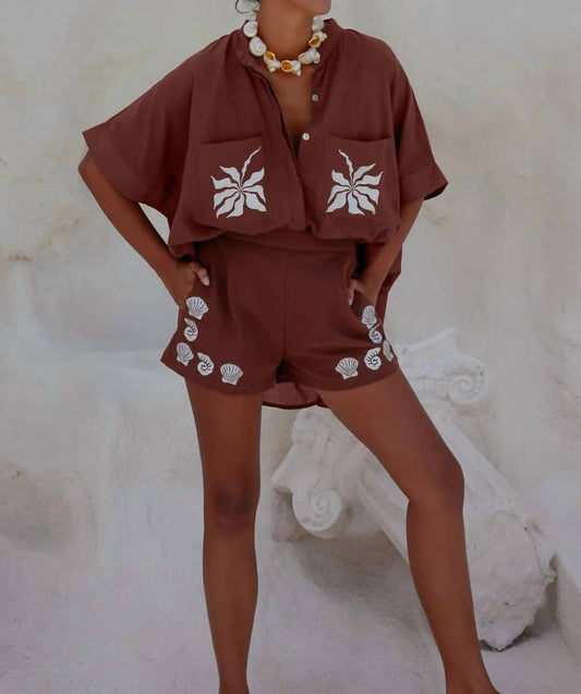 Elise High Rise Shorts