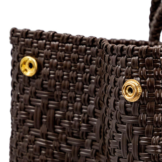Women's Travel Woven Tote Bag With Clutch