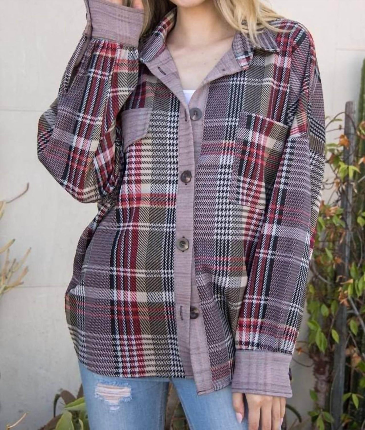 Kariertes Shacket