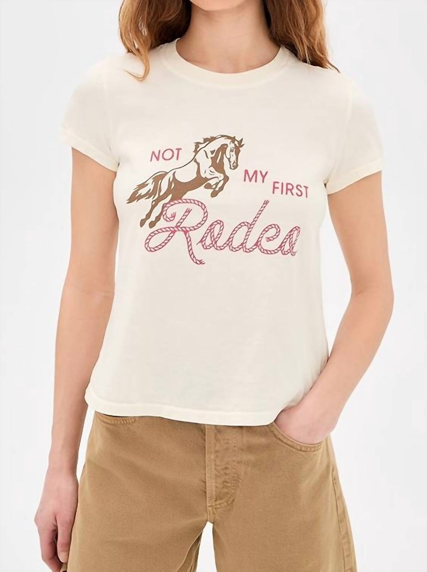 Not My First Rodeo Rundhals-T-Shirt