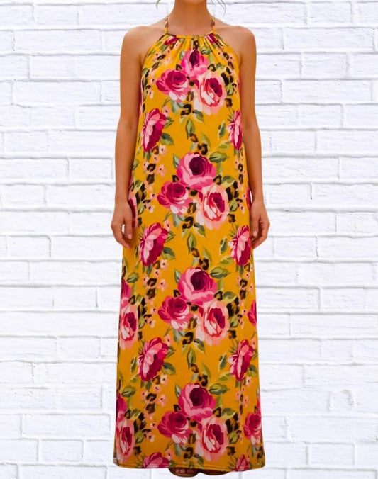 Demi Column Maxi Dress