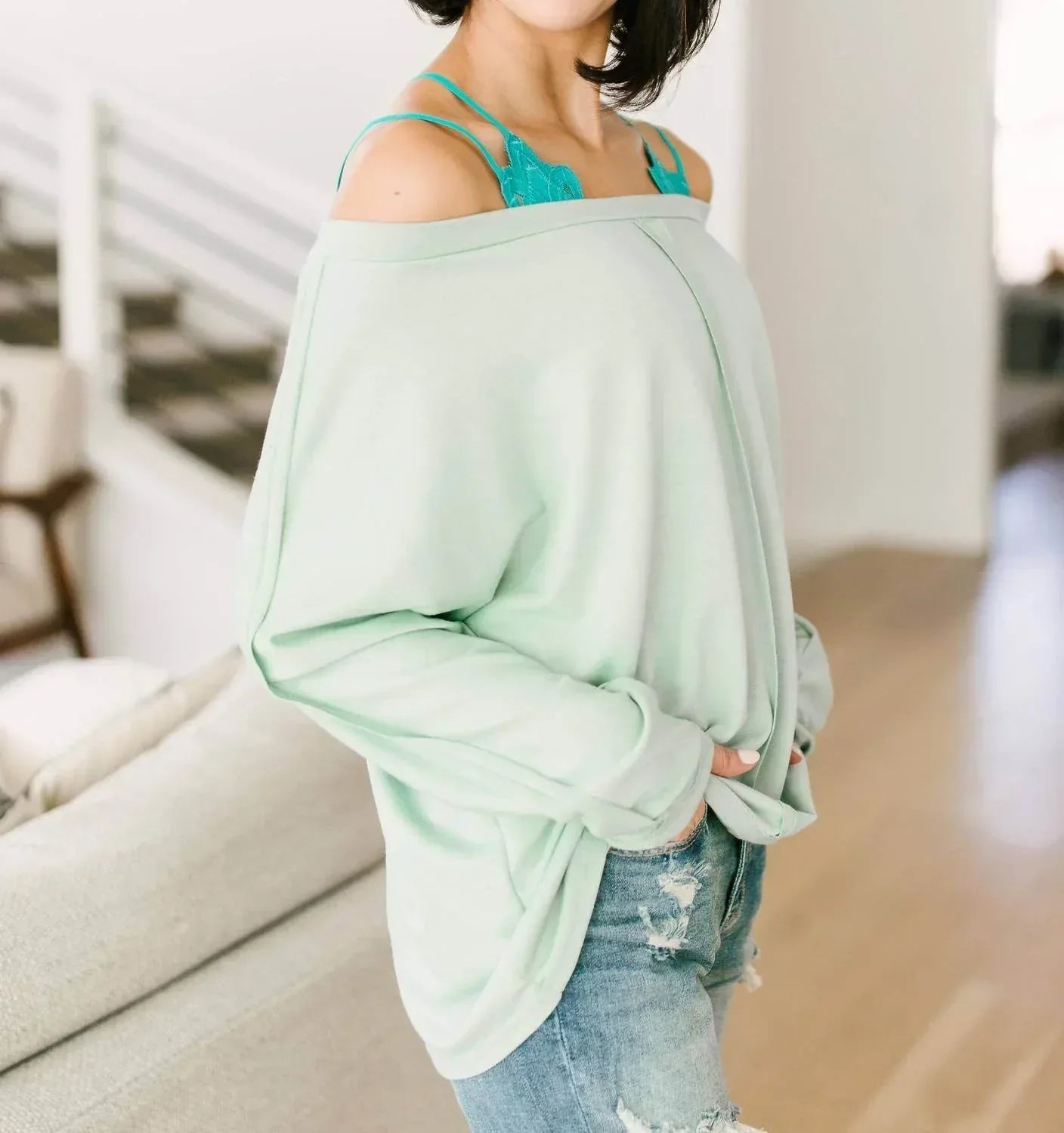 PULLOVER IM MITTELPUNKT