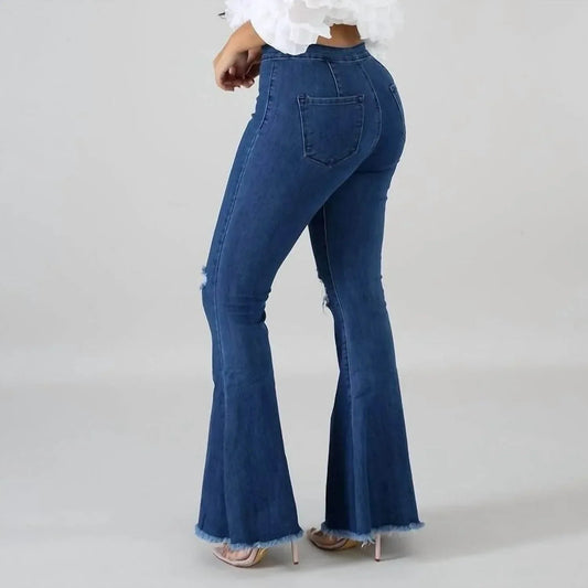 Back To My Roots Flare Jeans - Plus