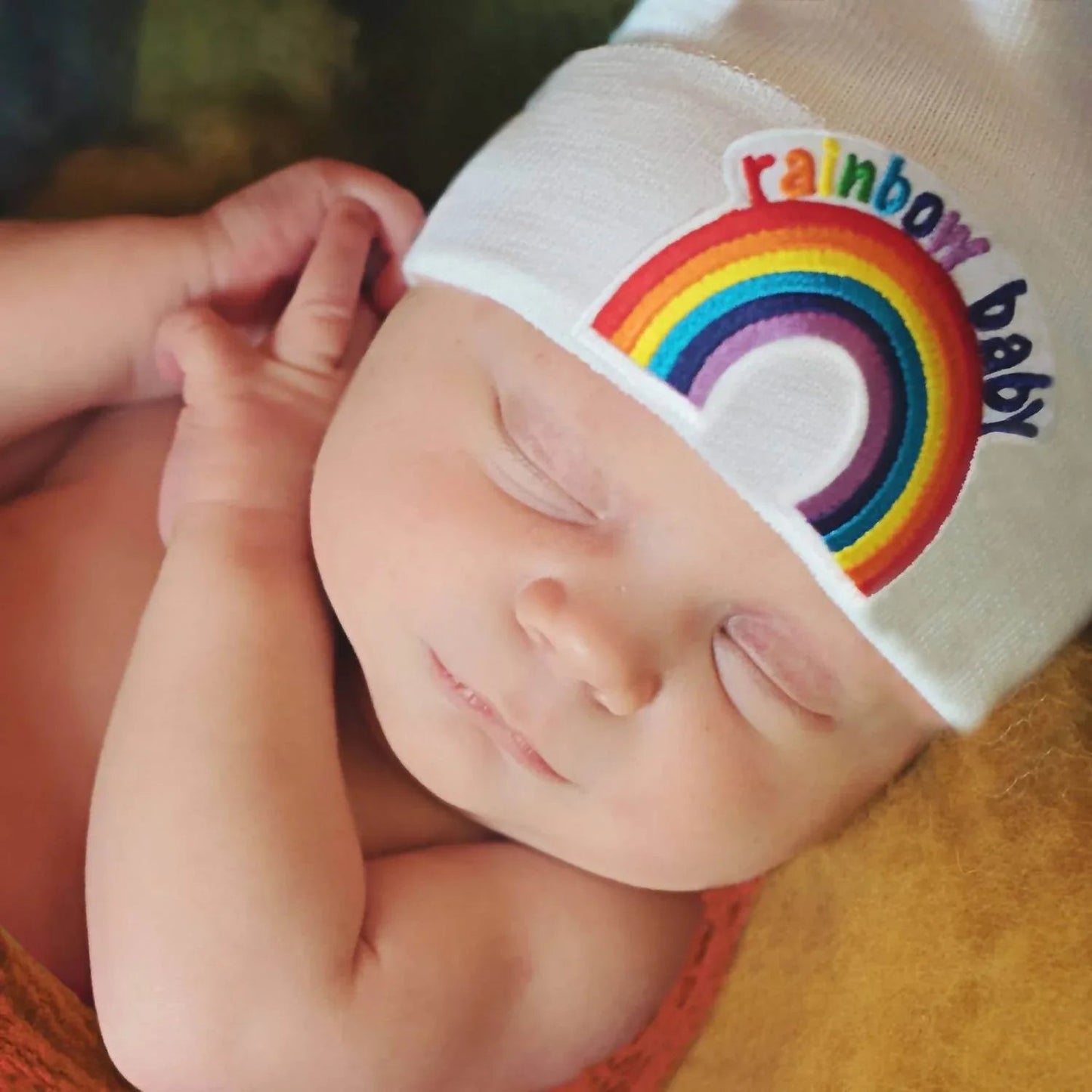 Rainbow Baby Nursery Hat