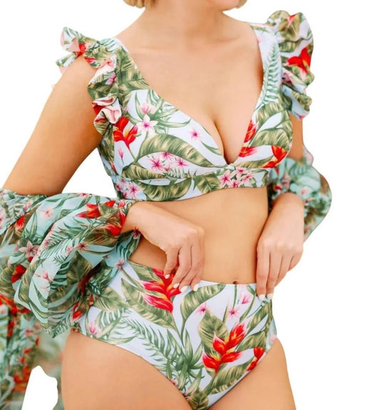 High-Waist Bikinihose