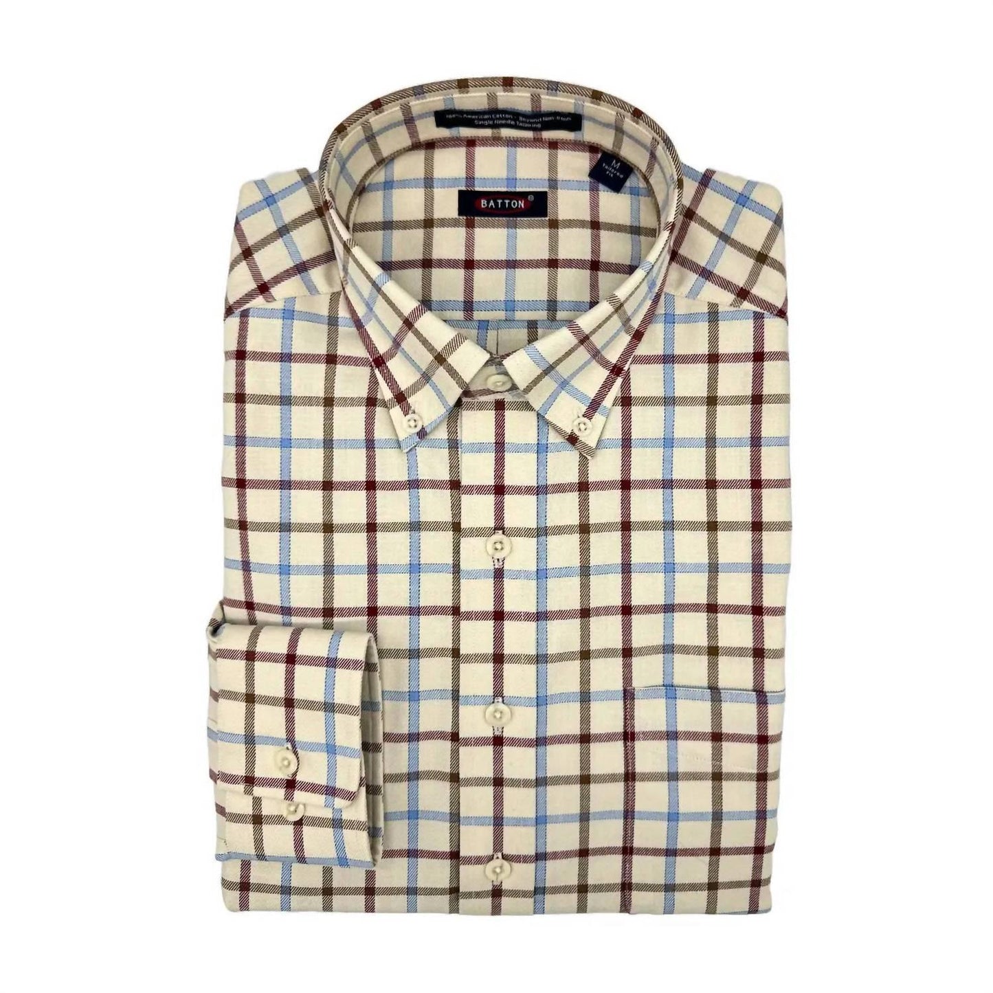 Men's Stefan Cotton Long Sleeve Shirt