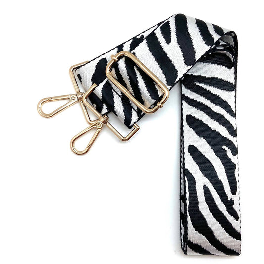 Women's Tiger Print Adjustable Crossbody Bag Strap