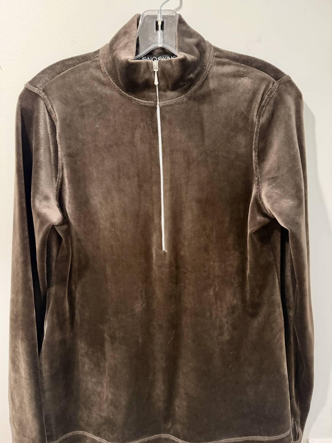 Women's Microfleece Zip Neck Top