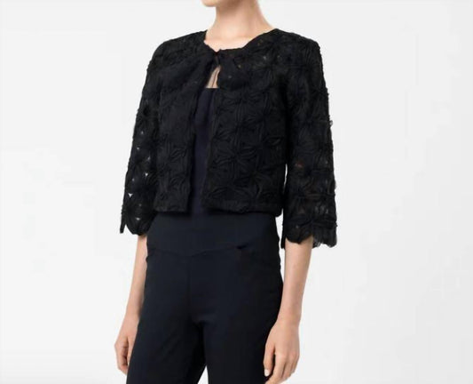 Eva Tulle Flower Jacket