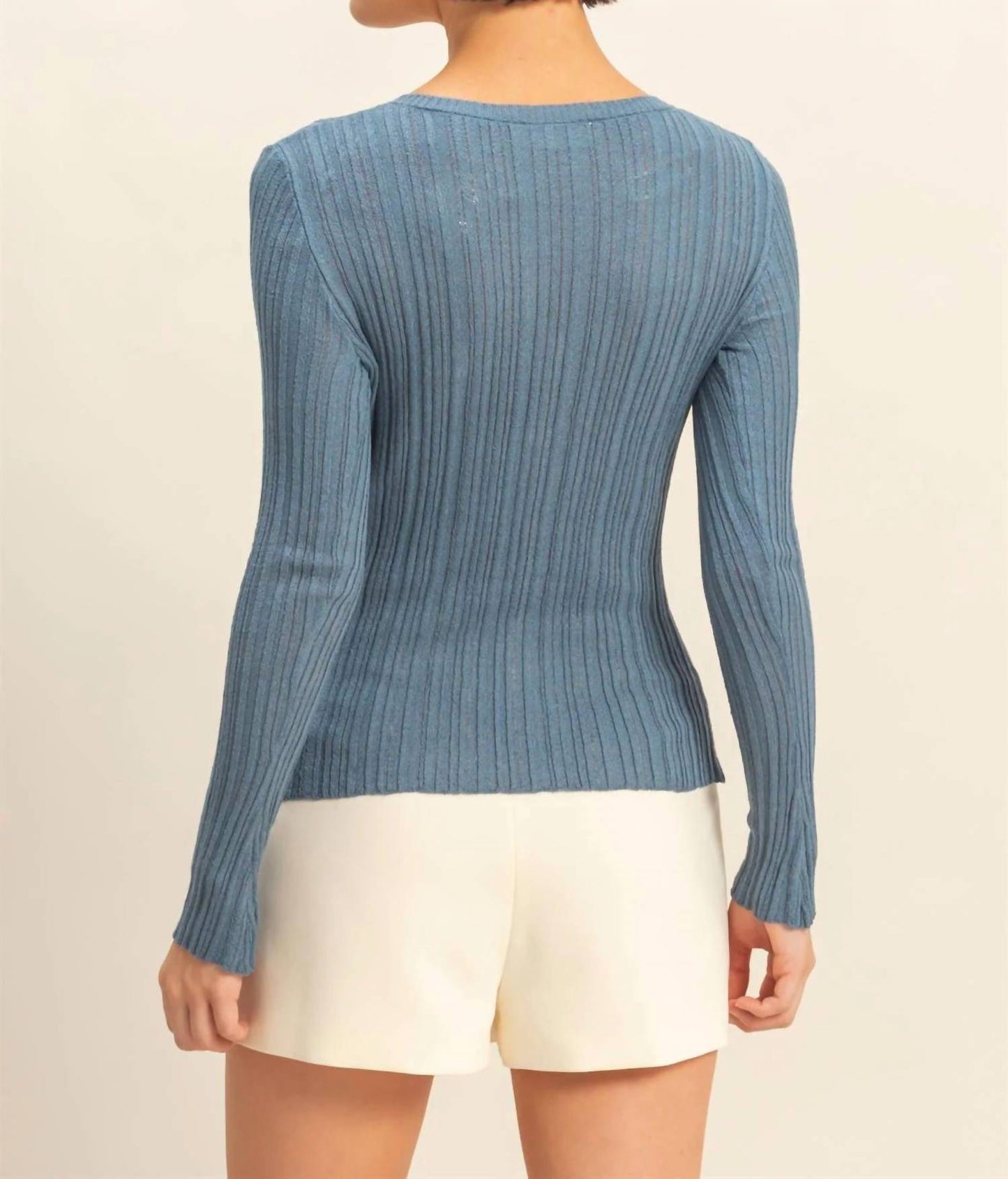 Gigi Gerippter Cardigan