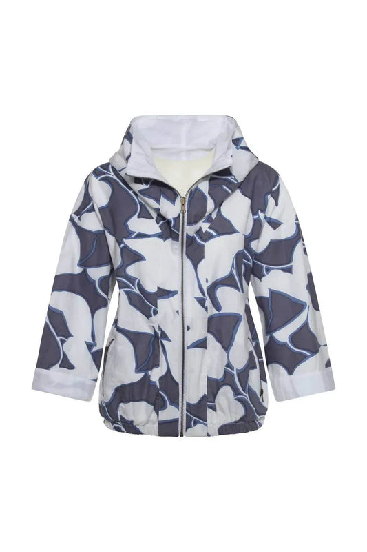 Women's Solid Reversible Jacket With Zipper