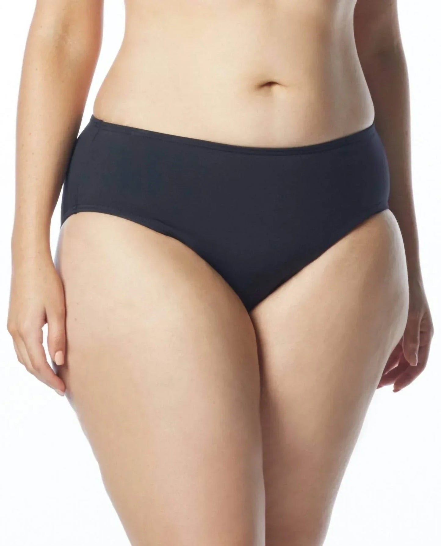 Plus High Waist Tankini Bottom