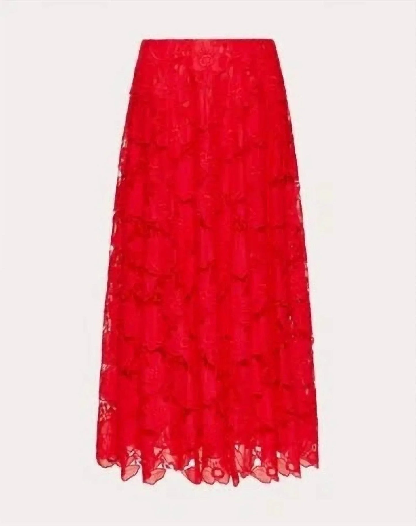 Mussoline Carving Lace Midirock
