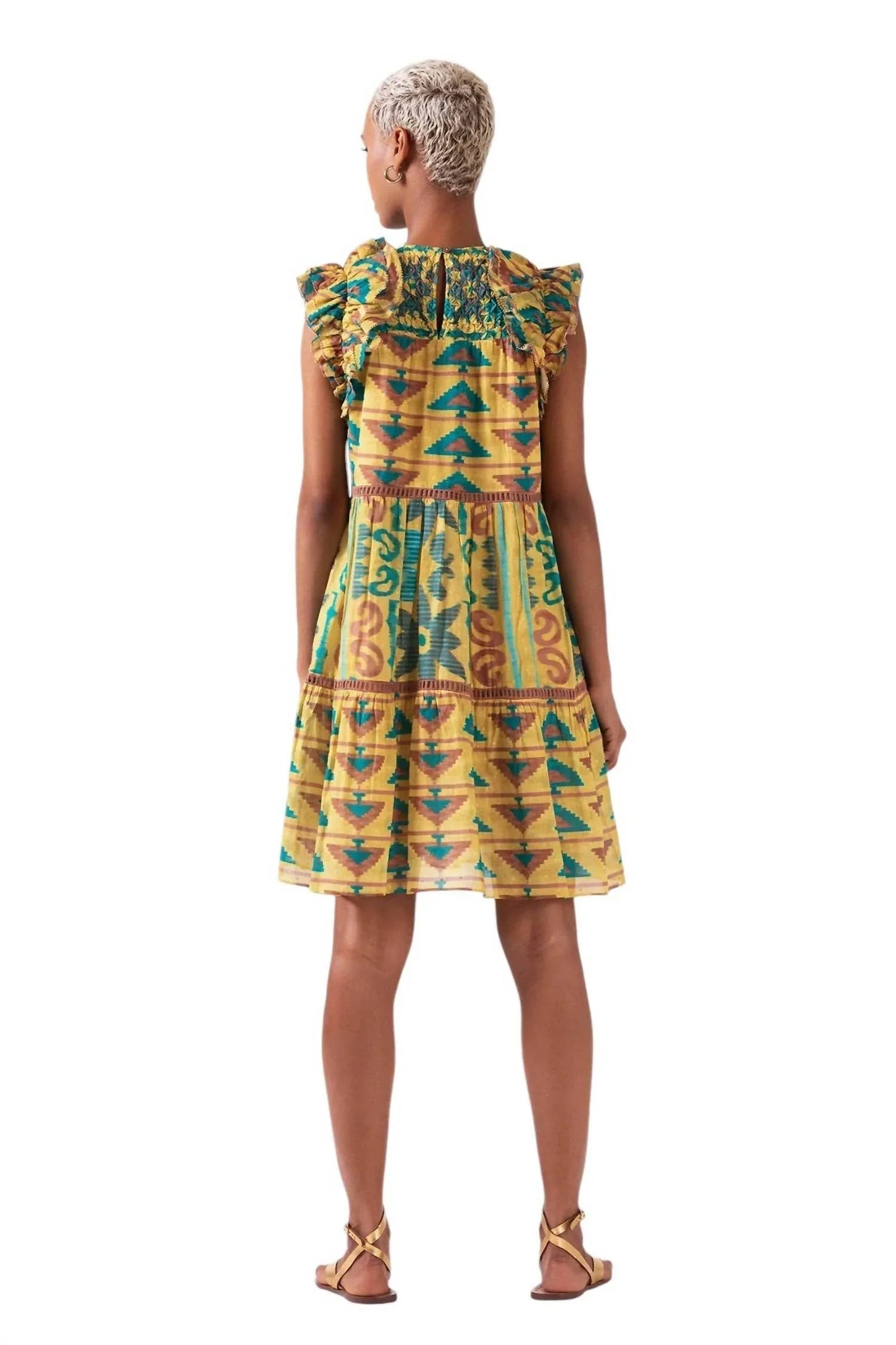 OLGA MINI TIERED DRESS