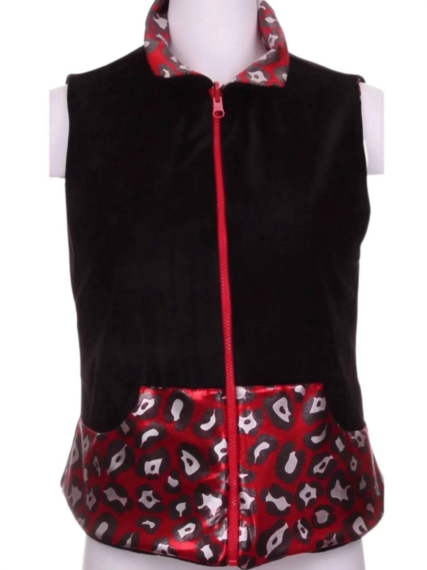 Women's Limited Leopard Print Vest