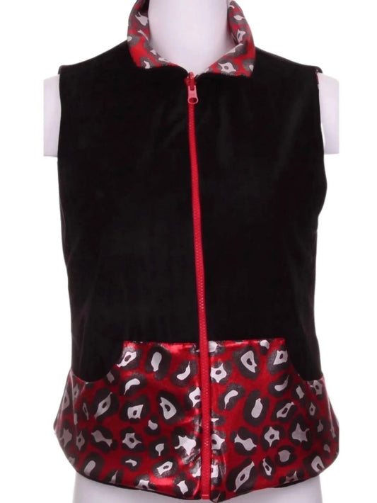 Women's Limited Leopard Print Vest