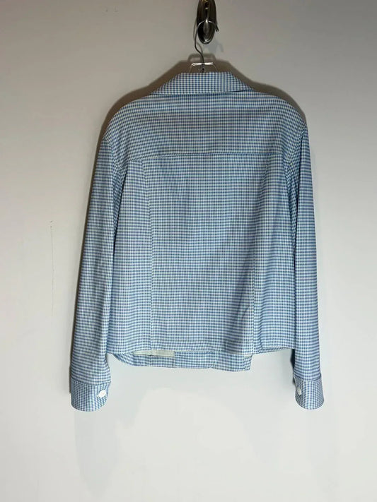 Women's Gingham Long Sleeves Jacket