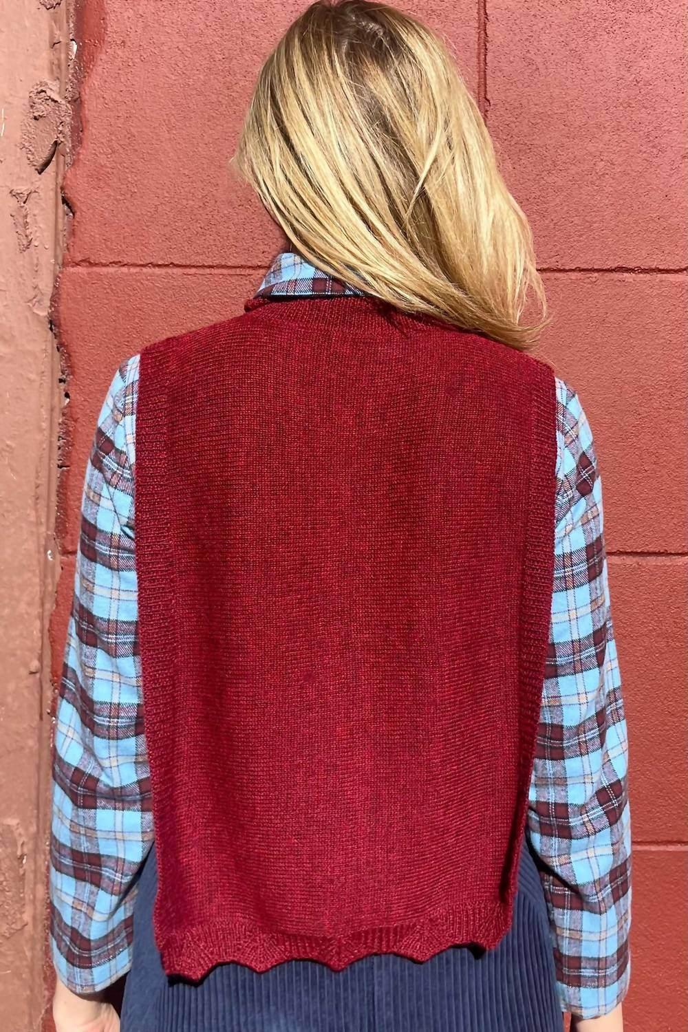 Patrice Baby Alpaca Dickie Sweater