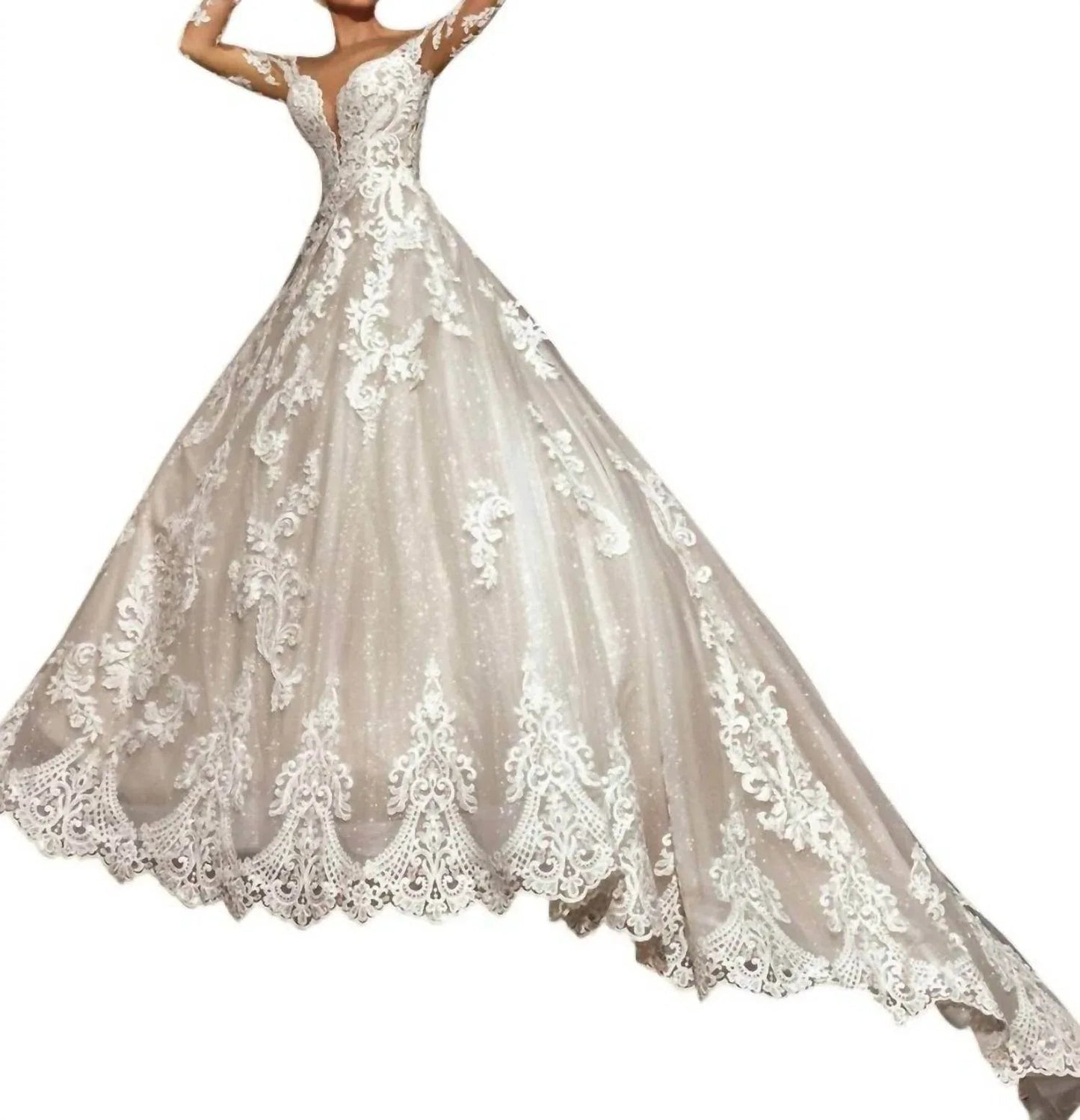 Patty Tulle Ball Gown