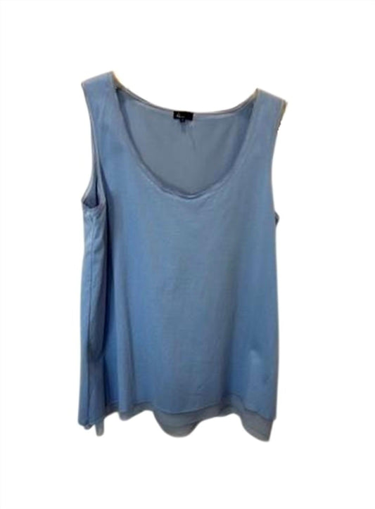 Damen Tanktop mit Materialmix