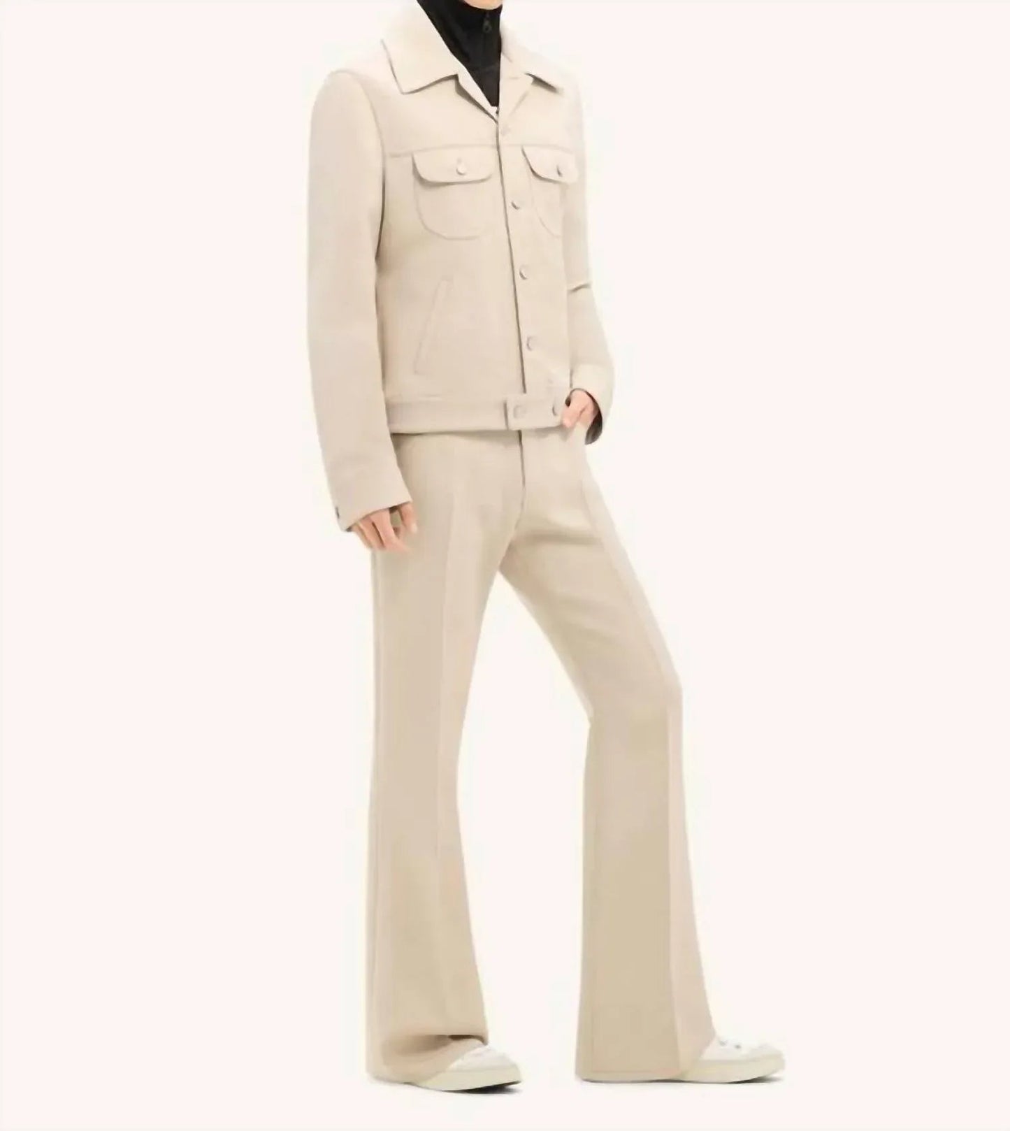 Men's Blouson Uniform Twill Jacket