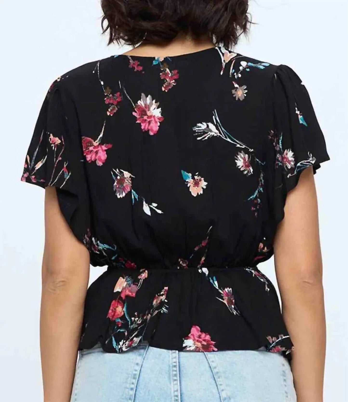 Bluse Elaina mit Blumenmuster
