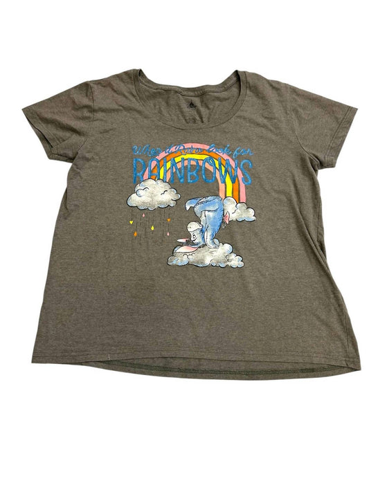 Women's Winnie The Pooh Eeyore Rainbow T-shirt