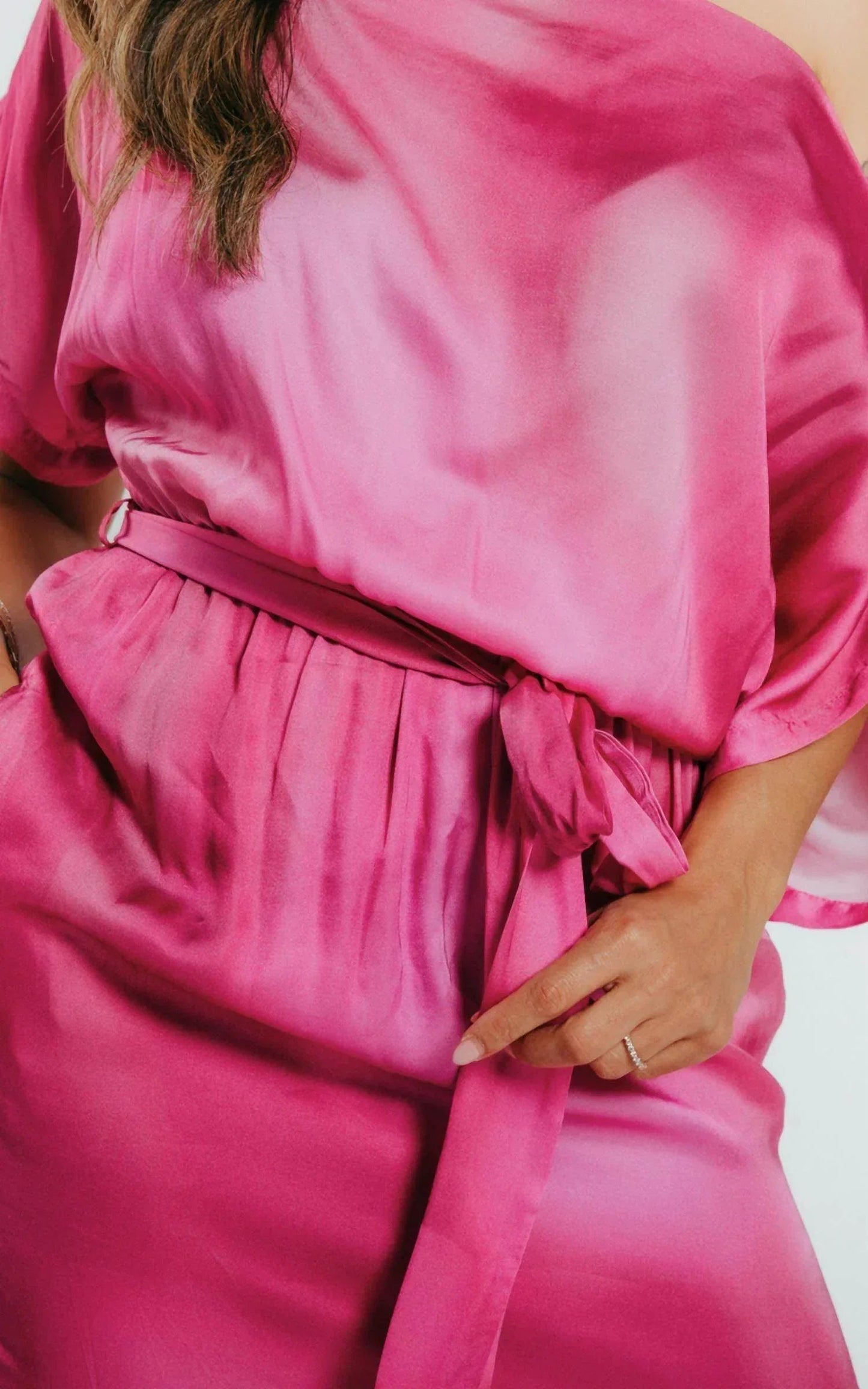 Drapierkleid mit Print