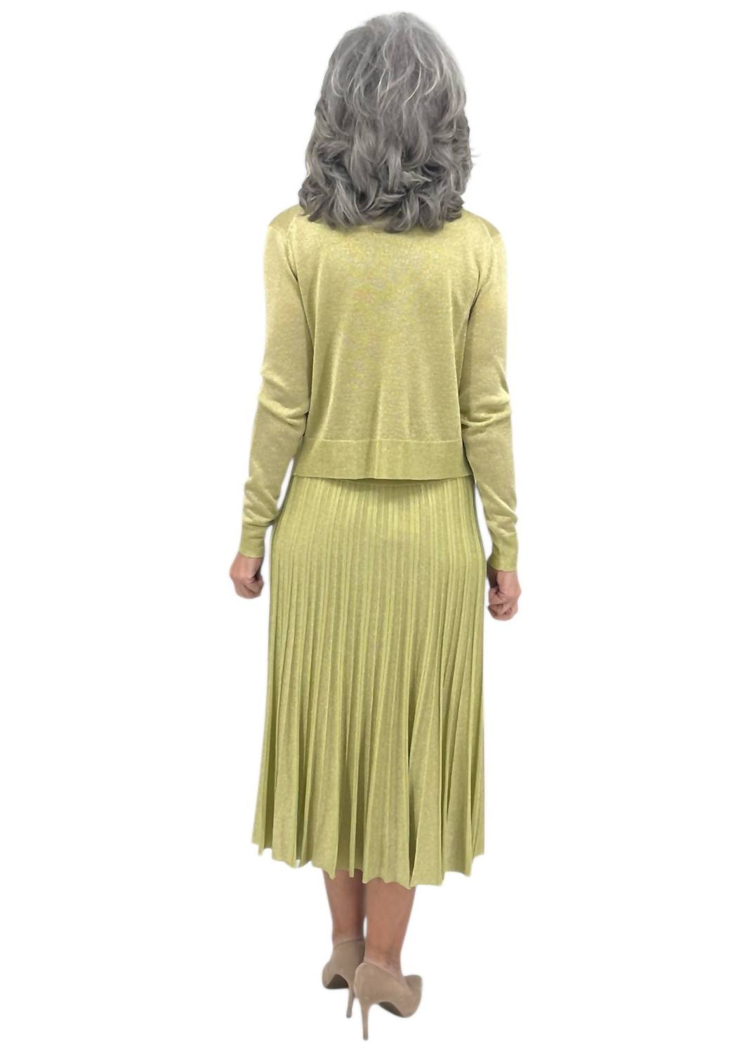 Damen Lurex-Rock für festliche Anlässe
