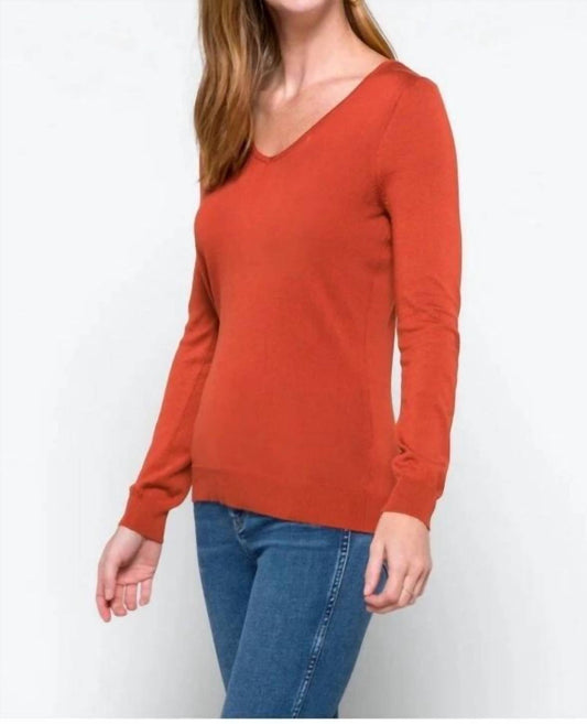 Stitch Fix V-Ausschnitt, leichtes Kreuzpulli-Oberteil