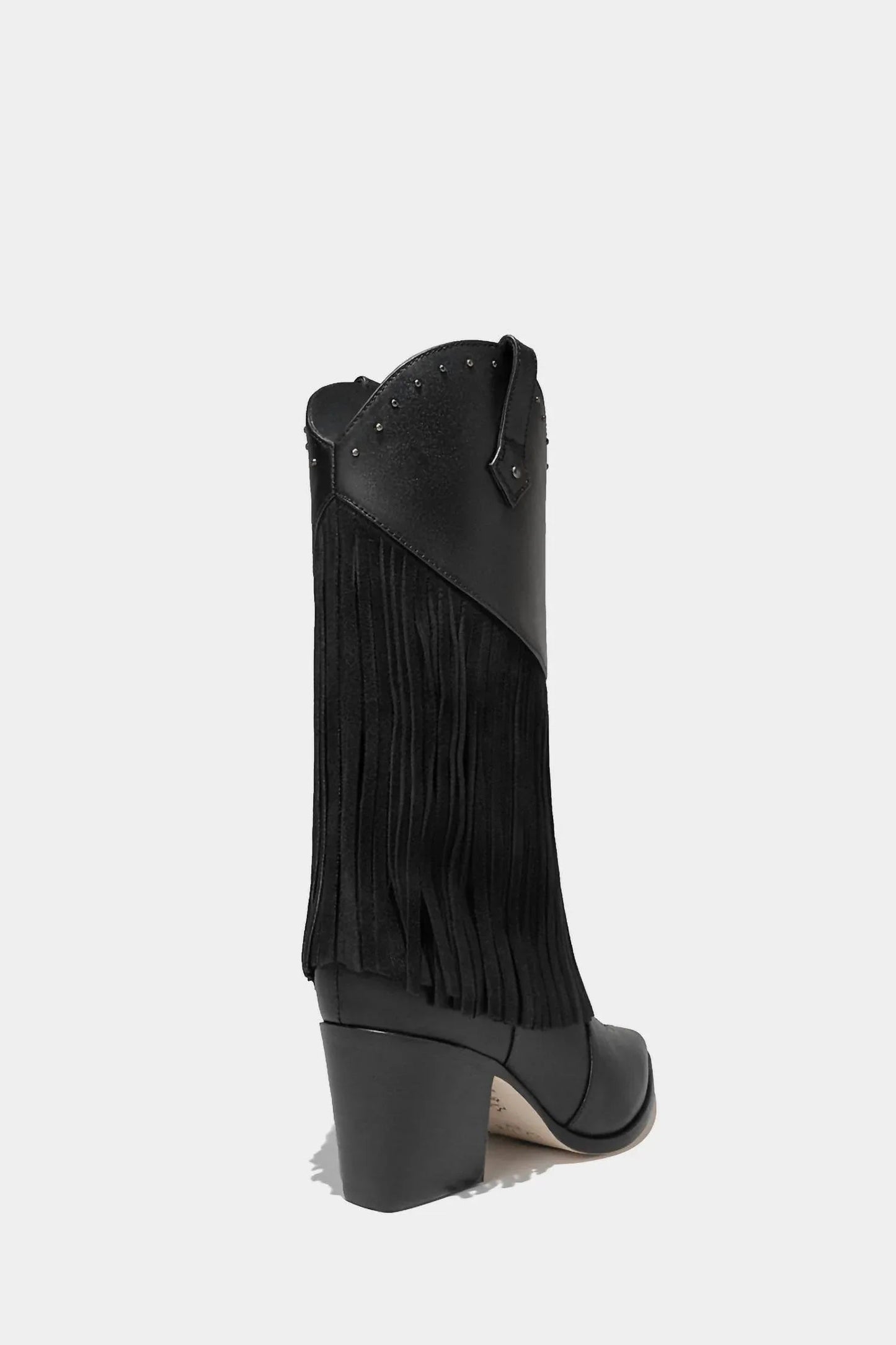 Fransenstiefel aus Leder für Damen