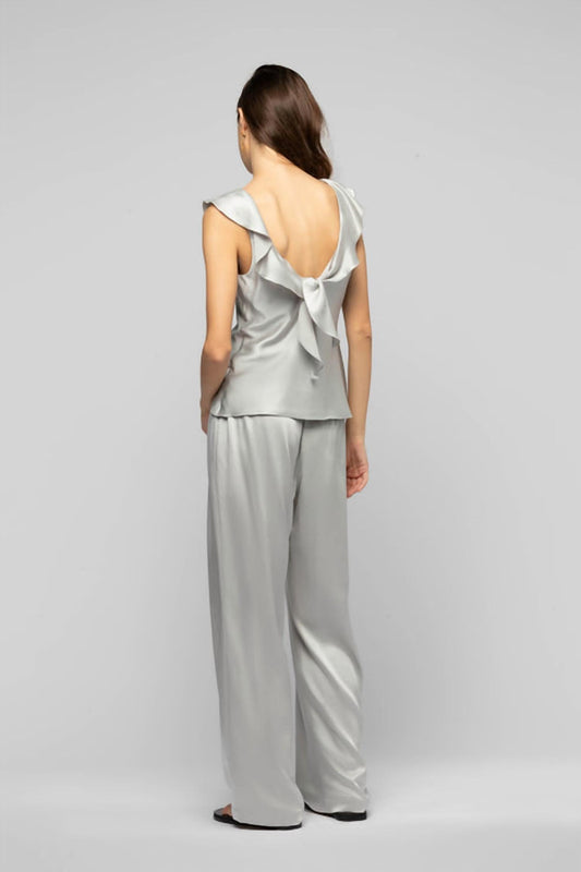 Barabelle Silk Wide Leg Pants