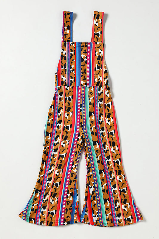 Mädchen Leopard Serape Jumpsuit