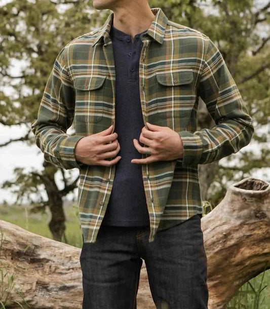 Cole Slim Fit Brushed Cotton Shirt