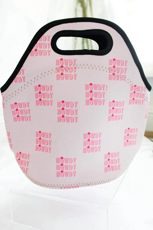 Women's Howdy Lunch Tote Bag