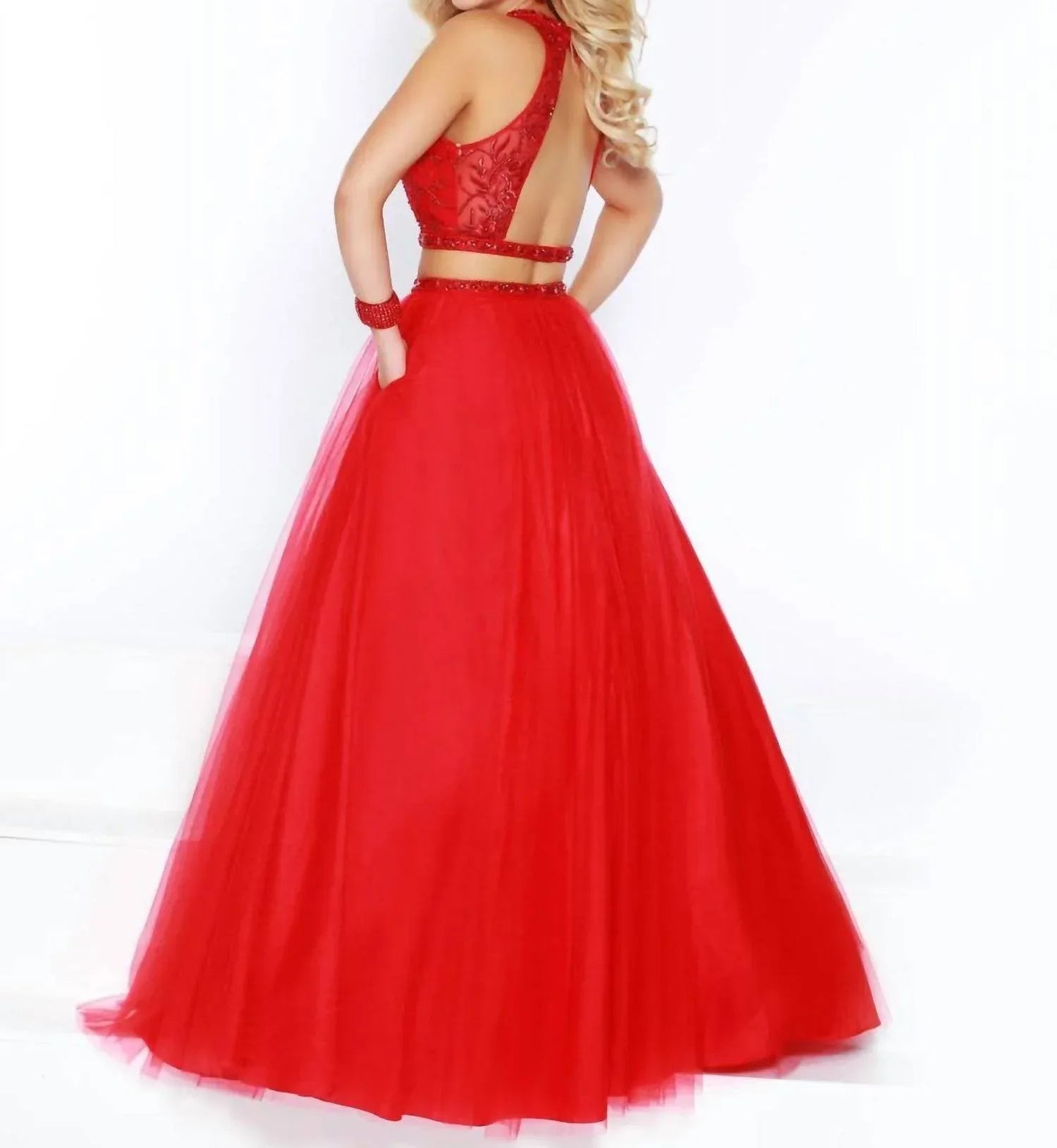 Sleeveless Prom Dress