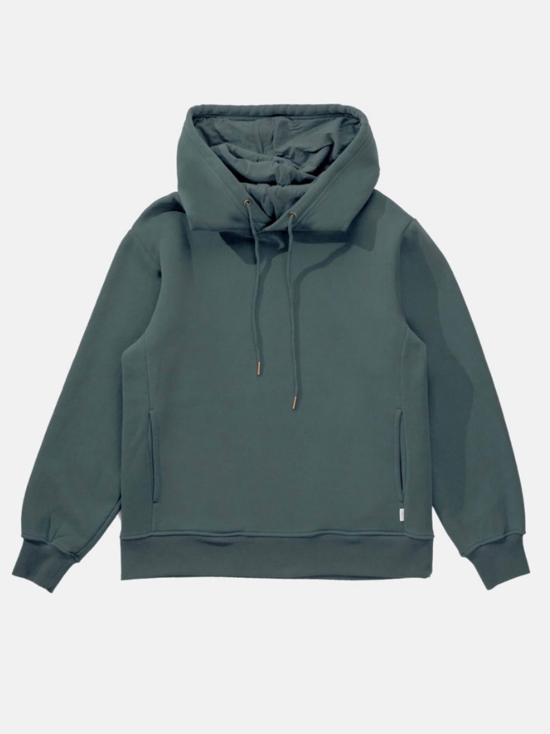 Klassisches Fleece-Kapuzenoberteil für Herren