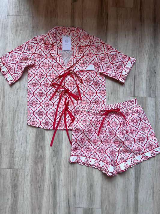 Women's Bow Front Short Pajama
