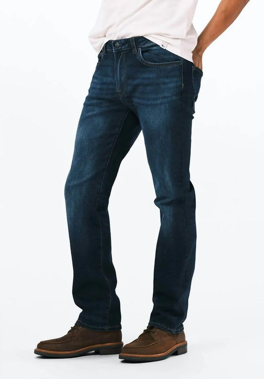 Straight Leg Six Denim Jeans