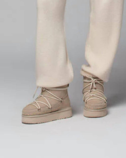 Women's Aanor Cow Suede Shearling Boot